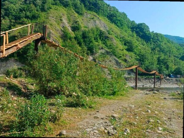 В Сочи появился новый подвесной мост на экомаршруте к водопадам Псыдах и Шапсуг
