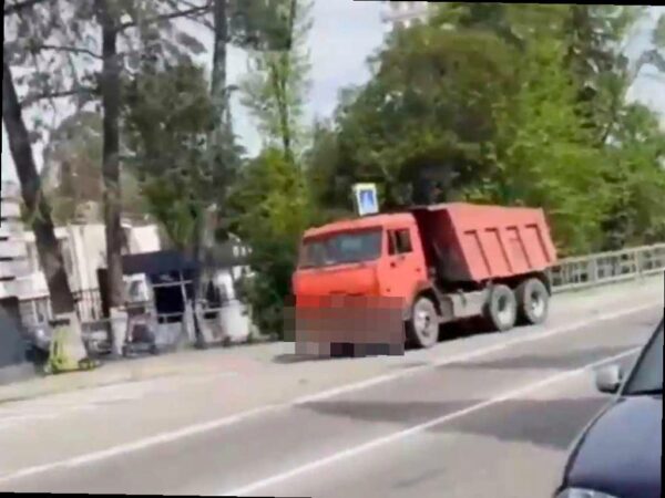 Водитель КАМАЗа в Адлере оказался нетрезвым