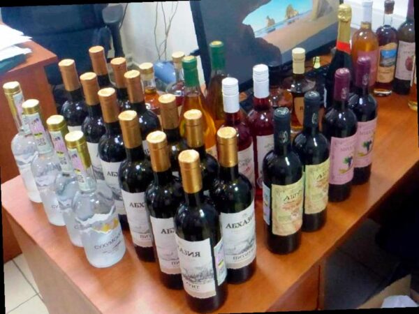 В Сочи остановили незаконный ввоз алкоголя из Абхазии