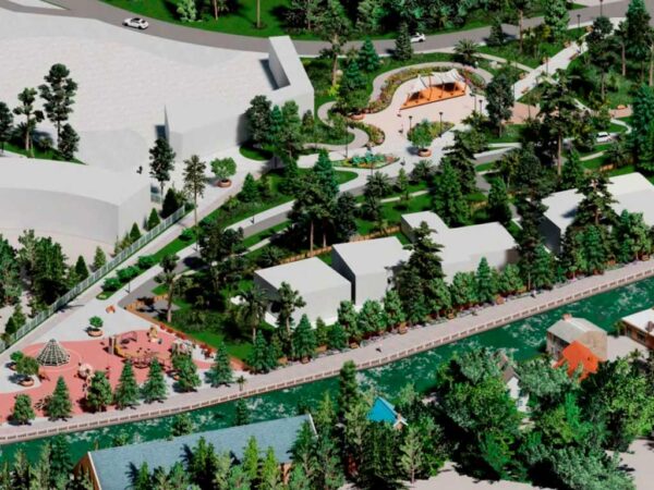 В Сочи сквер на улице Чекменева преобразят к концу года