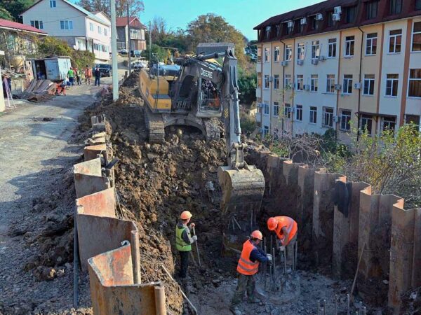Капремонт оползневого участка возле аэропорта Сочи будет завершен весной 2026 года