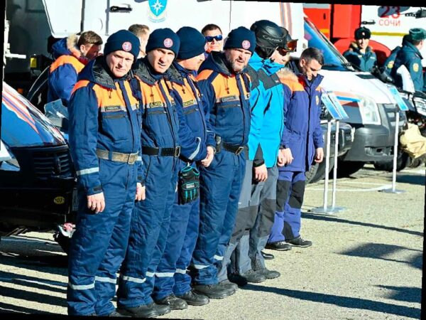 Масштабные учения экстренных служб прошли в горах Сочи