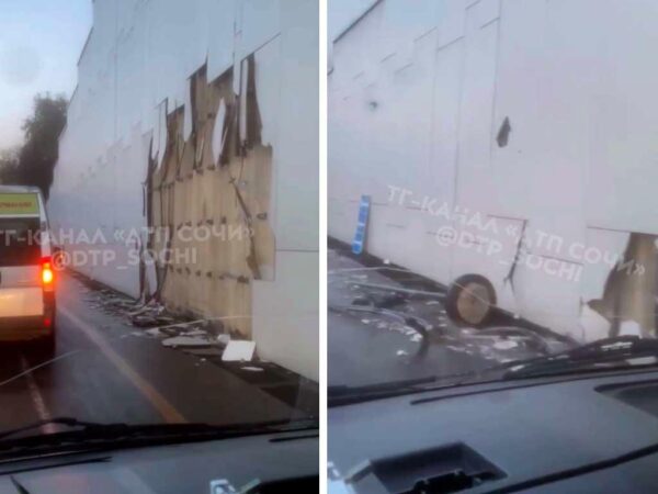 В Сочи произошло ДТП с участием грузовой «Газели»