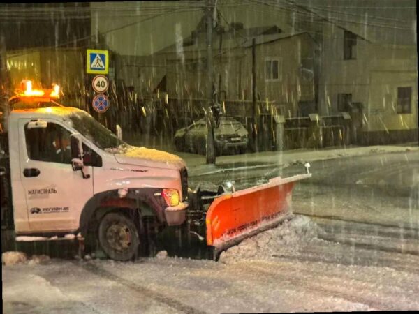 В Красной Поляне выпал первый снег