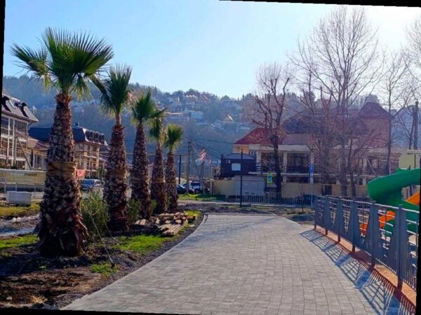 Сквер Тормахова в Сочи преобразят к весне