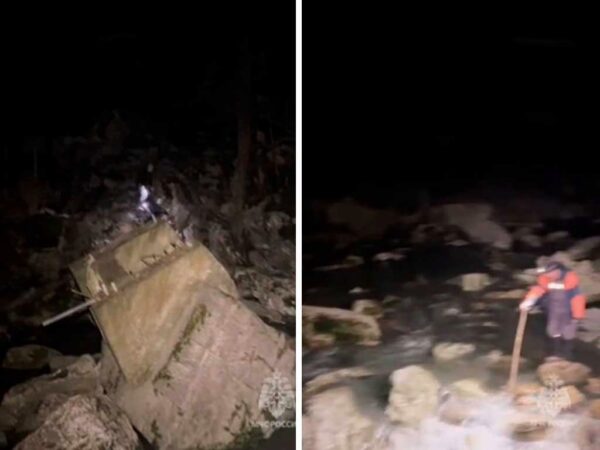 В Сочи спасли троих туристов в Агурском ущелье