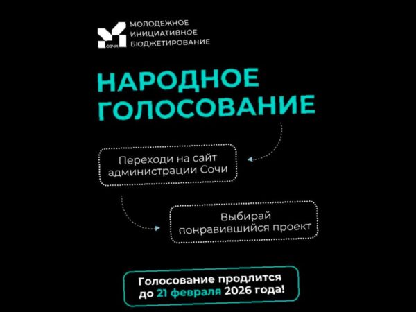 В Сочи стартовал конкурс молодежного инициативного бюджетирования
