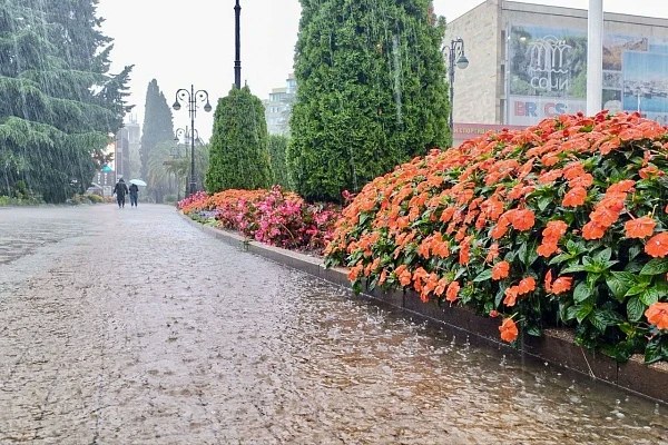 Ливни обрушатся на Сочи 30 марта: службы переведены в усиленный режим