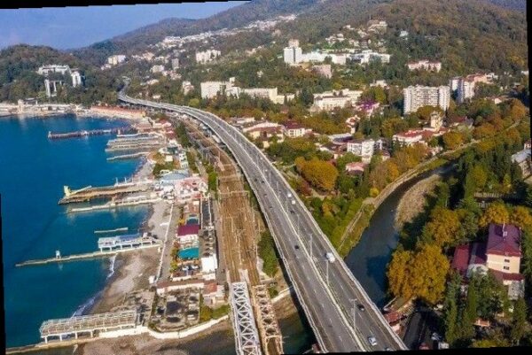 Темпорарная приостановка строительства трассы Джубга-Сочи из-за финанс